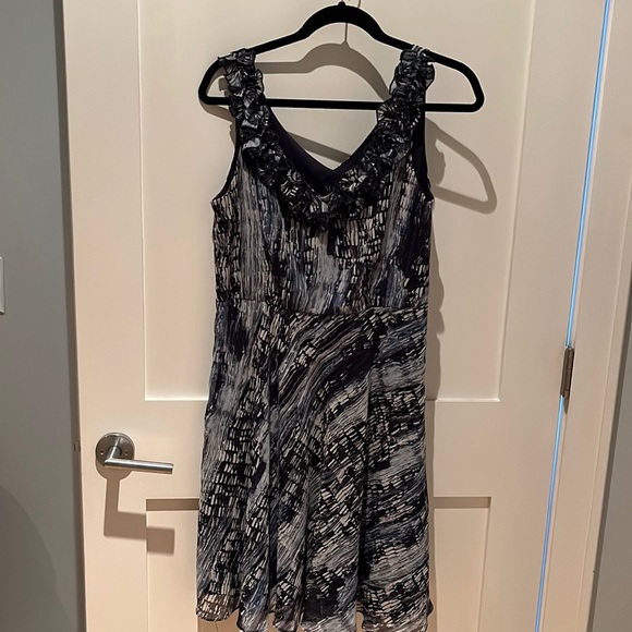 SL FASHION navy blue dress - Picture 1 of 4
